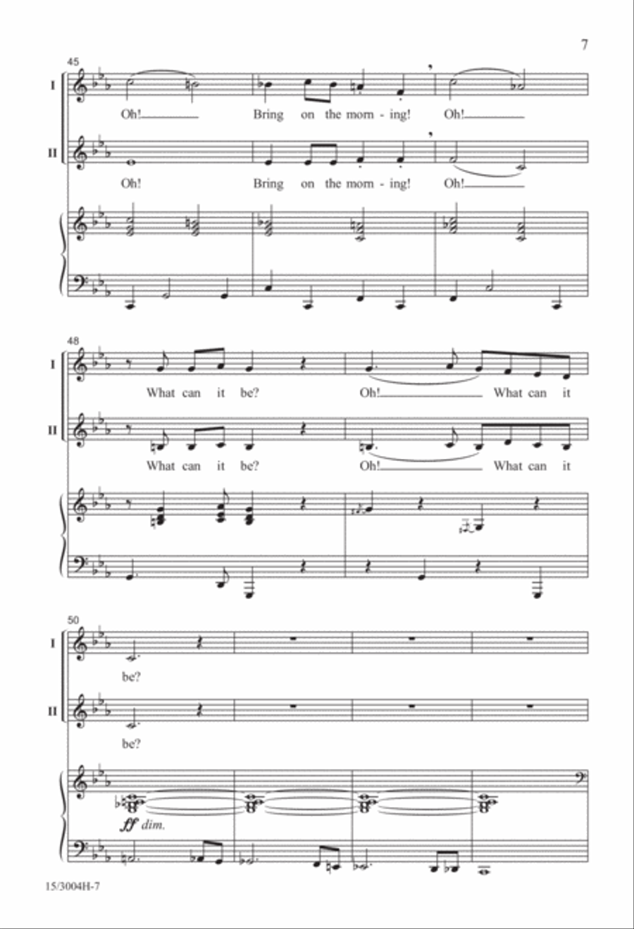 Something in the Dark Something in the Dark 2-Part scores gallery preview page 7