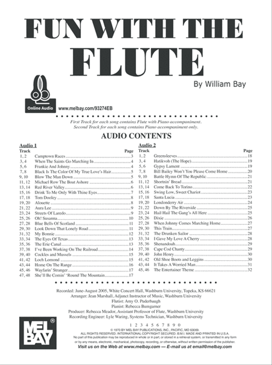 Fun with the Flute Flute Solo scores gallery preview page 7