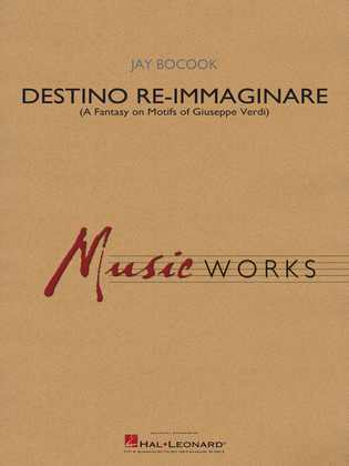 Book cover for Destino Re-Immaginare (A Fantasy on Motifs of G. Verdi)