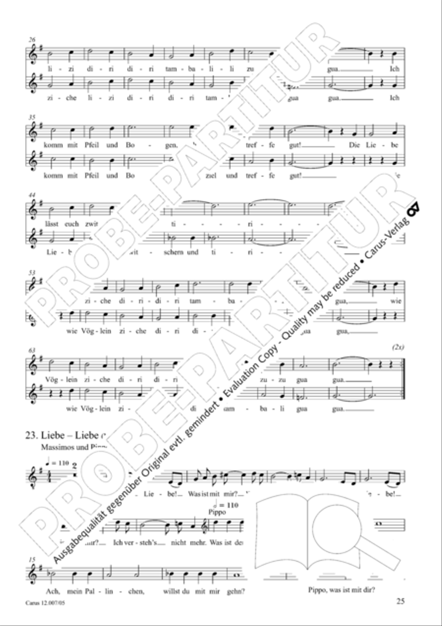 La Piccola Banda Children's Choir scores gallery preview page 26