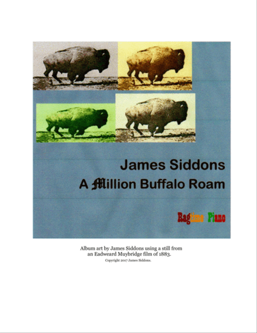 A Million Buffalo Roam (Conductor's Score for Piano Ensemble) 2 Pianos, 4-Hands scores gallery preview page 5