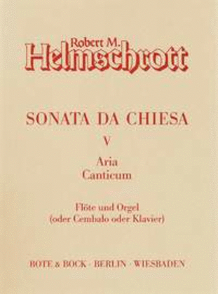Book cover for Sonata da chiesa V