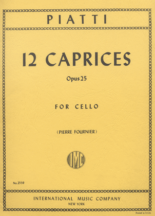 12 Caprices, Op. 25