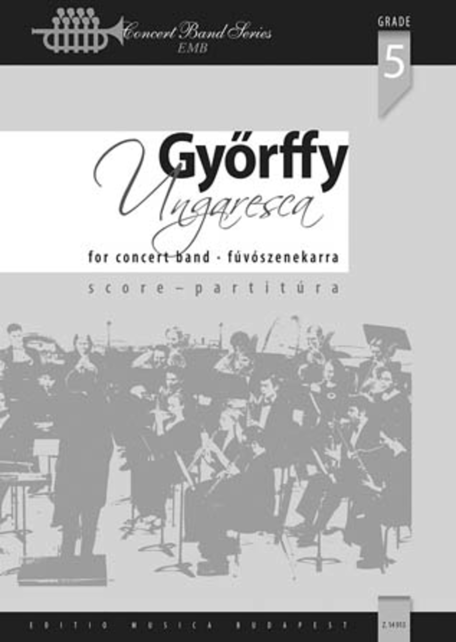 Ungaresca Concert Band scores gallery preview page 1