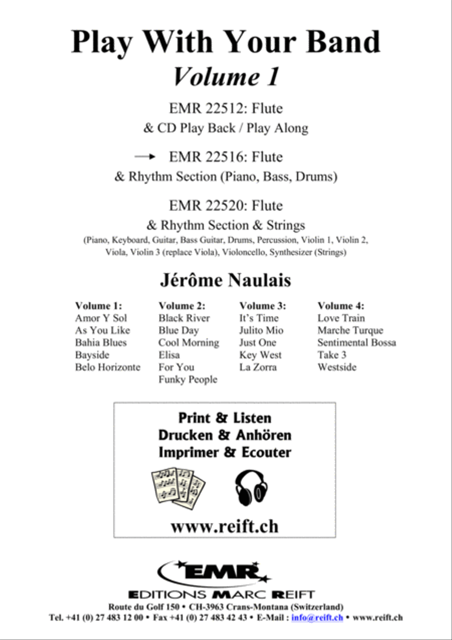 Play With Your Band Volume 1 Flute scores gallery preview page 2