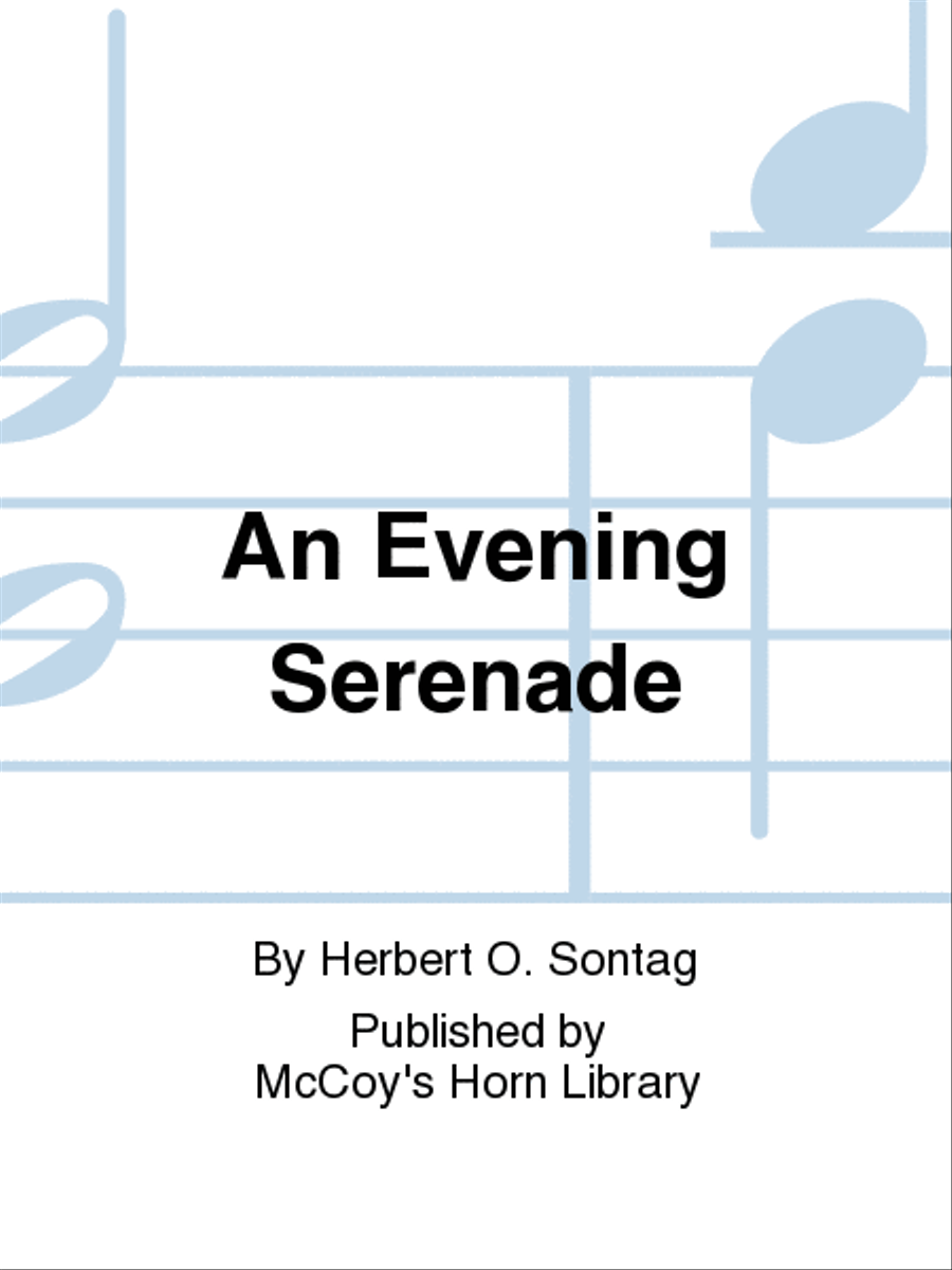 An Evening Serenade Horn scores gallery preview page 1