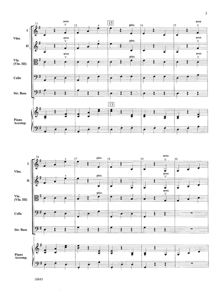 The Blue Danube Waltz: Score