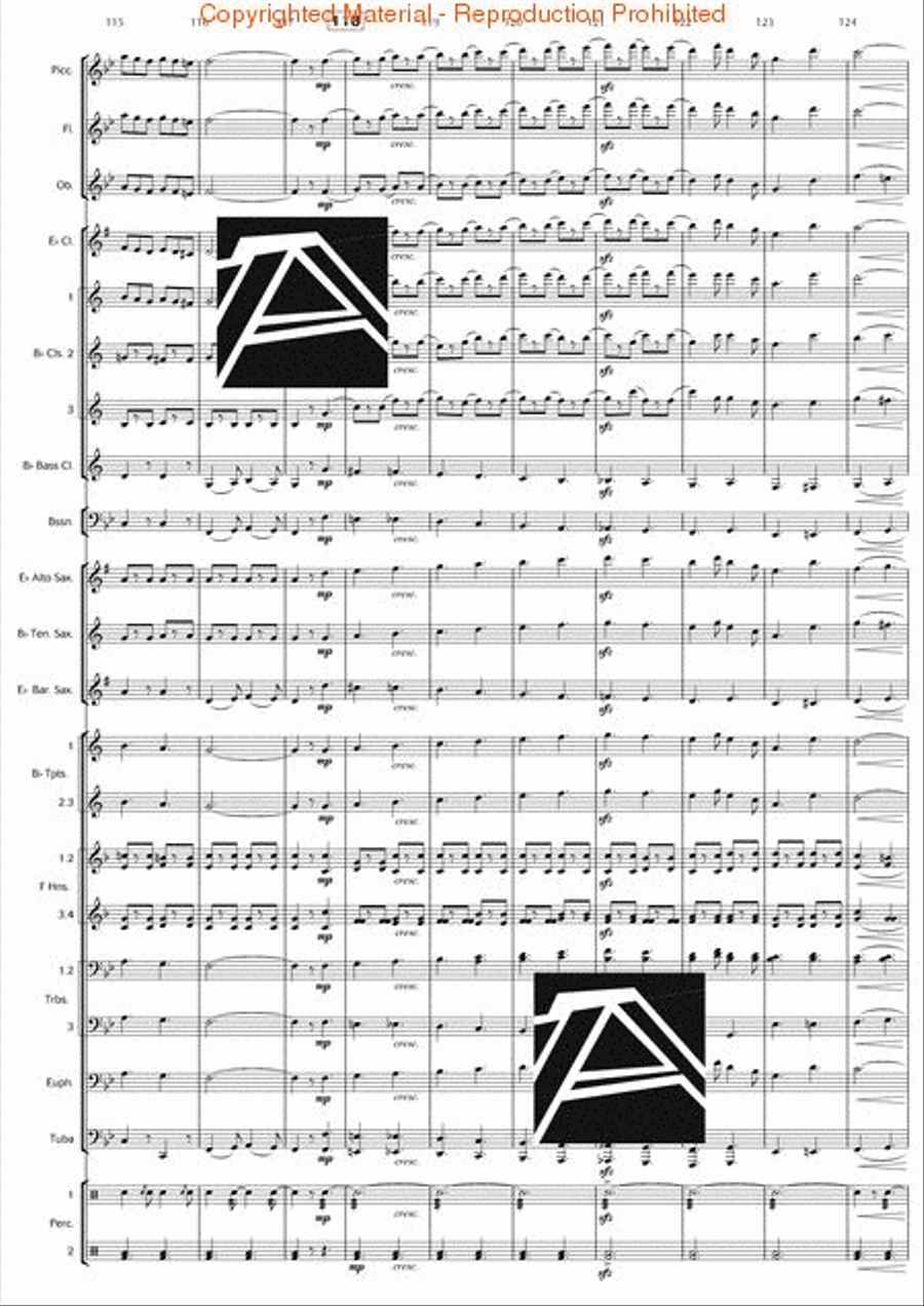 The Wind in the Willows Concert Band scores gallery preview page 14