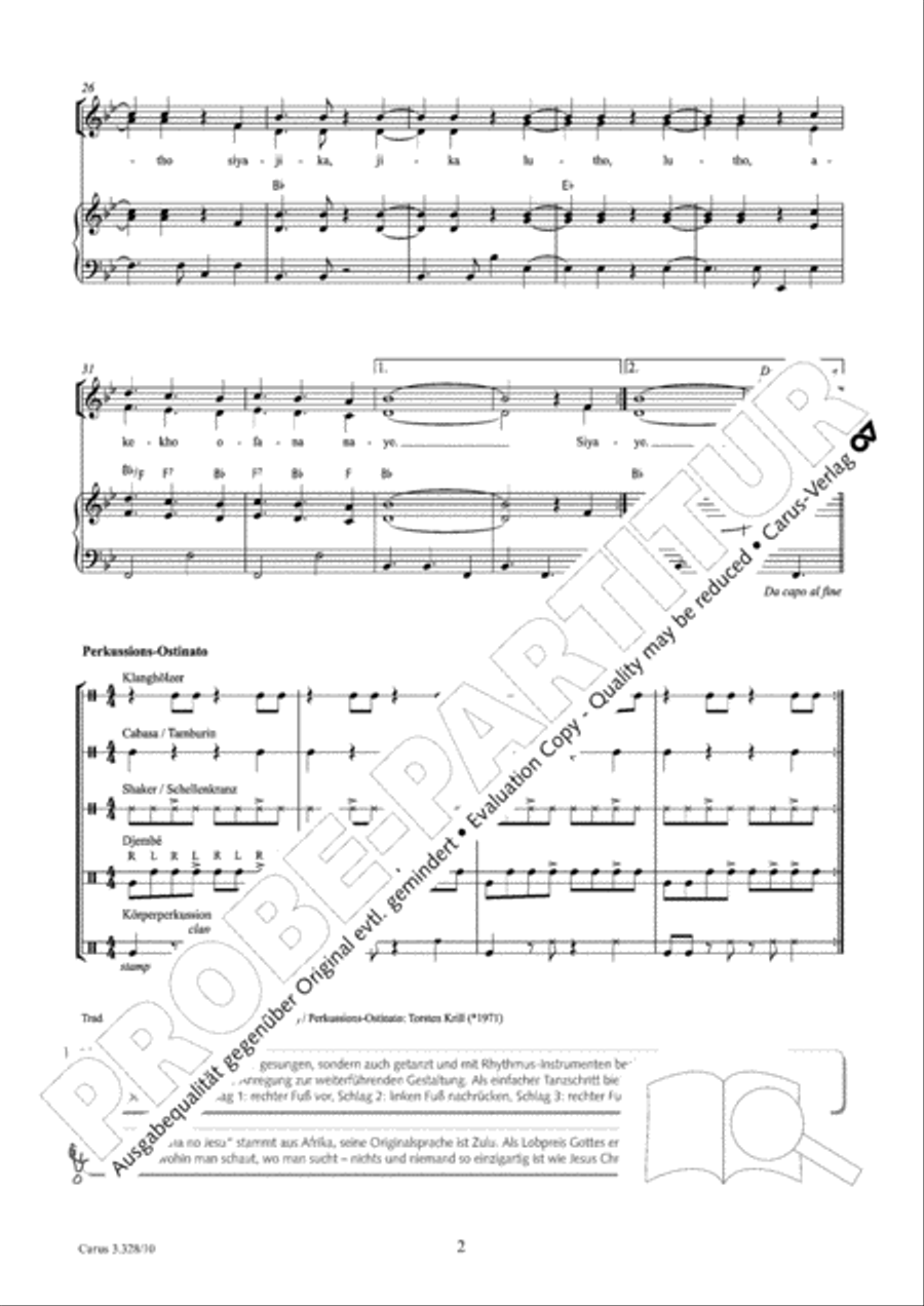 Akekho ofana no Jesu SA scores gallery preview page 3
