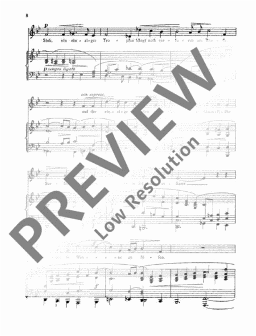 Lieder Medium Voice scores gallery preview page 9