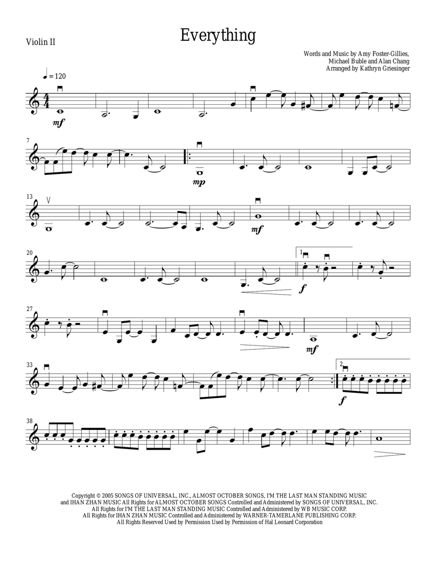 Everything String Quartet scores gallery preview page 3
