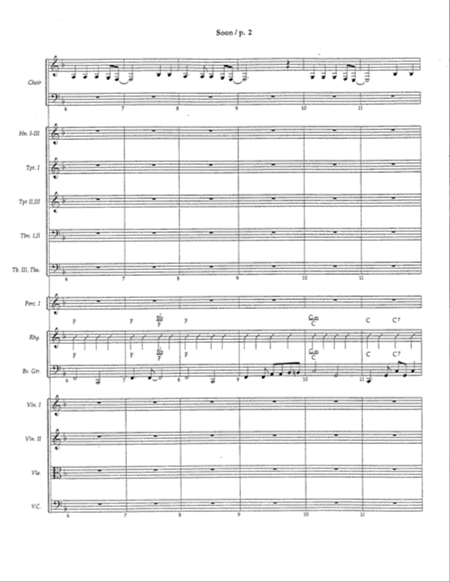 Soon and Very Soon Choir scores gallery preview page 2