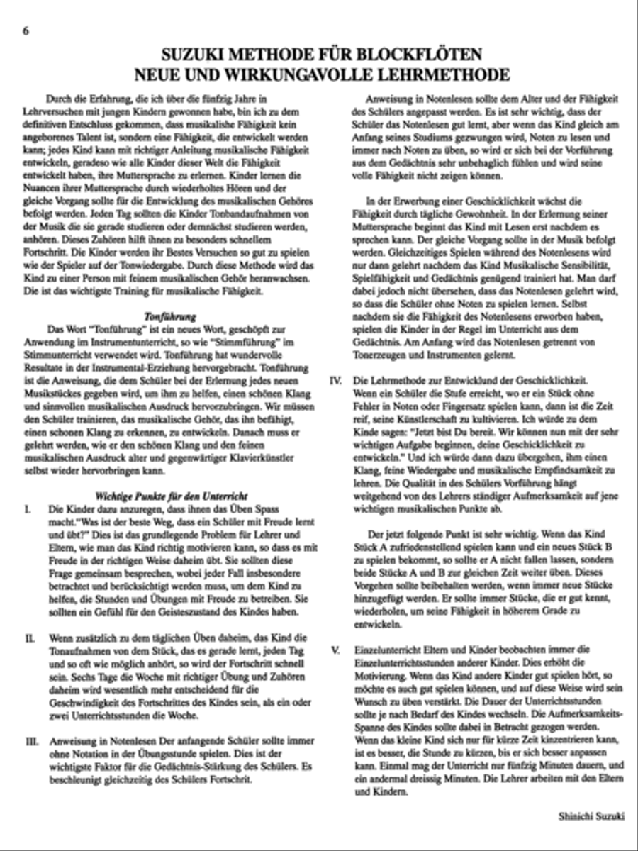 Suzuki Recorder School (Alto Recorder), Volume 4 Alto Recorder scores gallery preview page 5