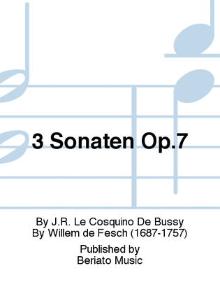 3 Sonaten Op.7