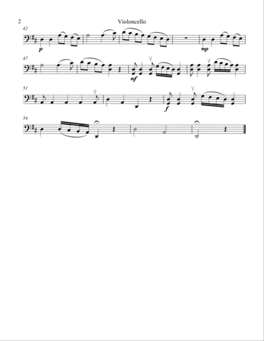 Savior Like a Shepherd Lead Us String Orchestra scores gallery preview page 4