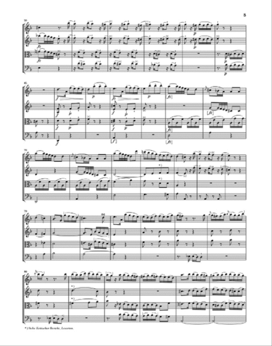 String Quartets op. 42, op. 50, op. 54/55 String Quartet scores gallery preview page 4