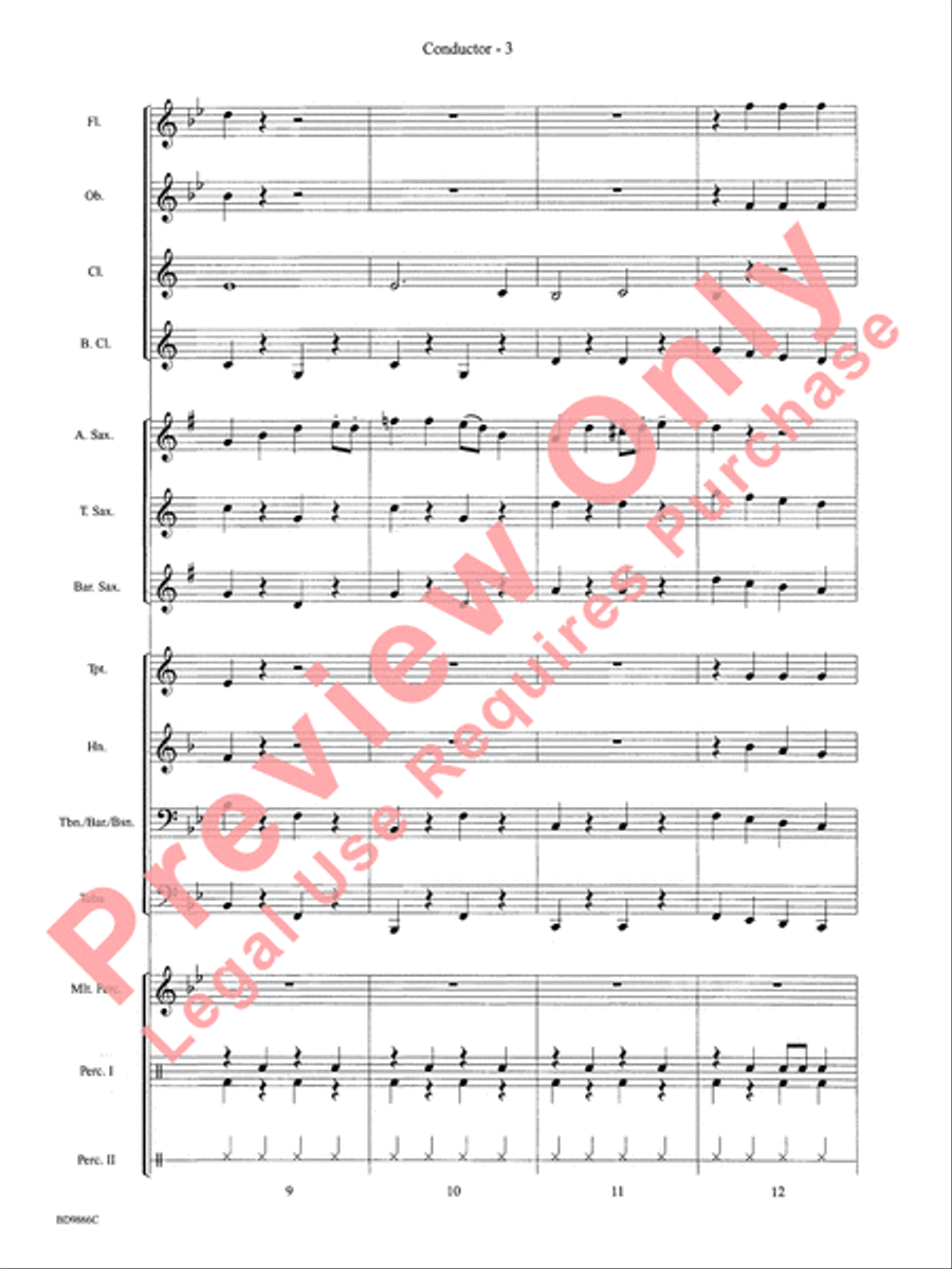 Sax to the Max Concert Band scores gallery preview page 6