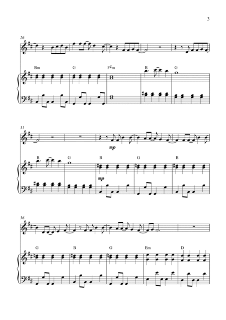 Monsoon Violin Solo scores gallery preview page 3