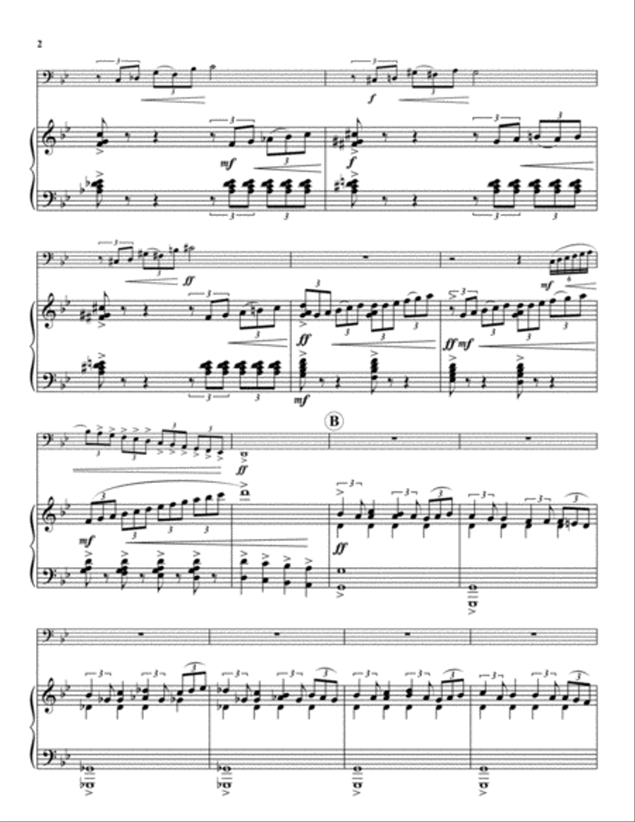 Concerto for Tuba Tuba scores gallery preview page 2