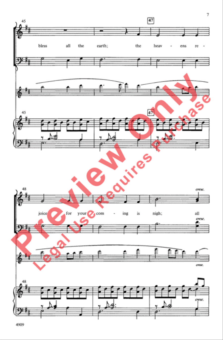 Advent Gift 4-Part scores gallery preview page 7