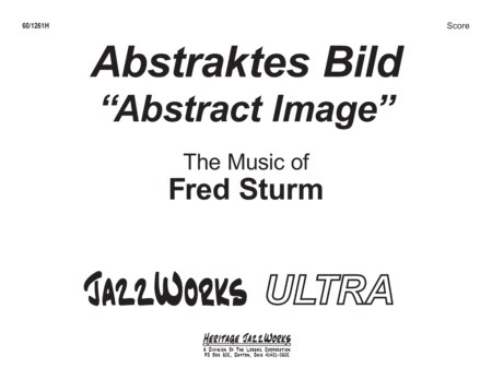 Abstraktes Bild (Abstract Image) - Score