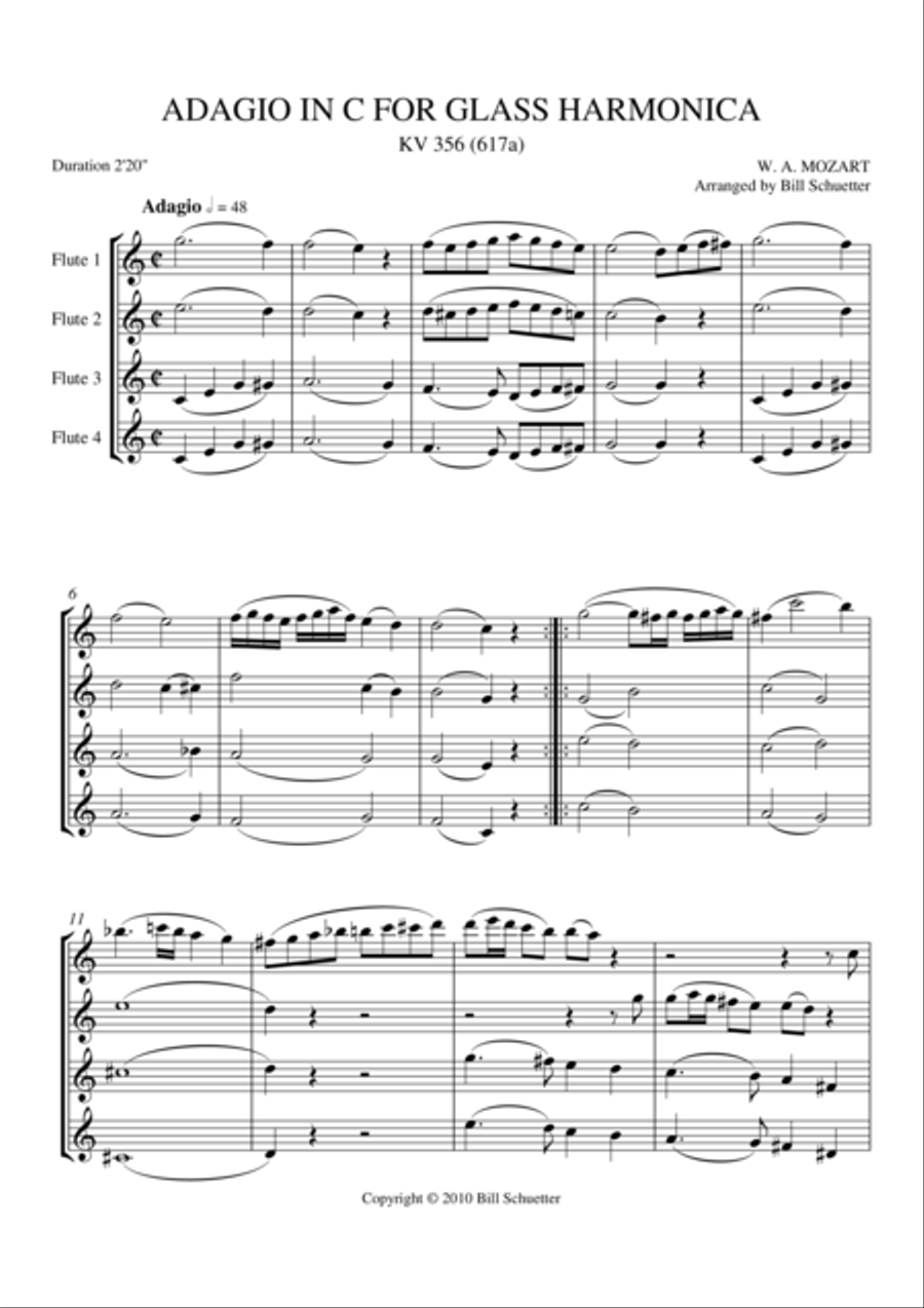 Glass store harmonica mozart