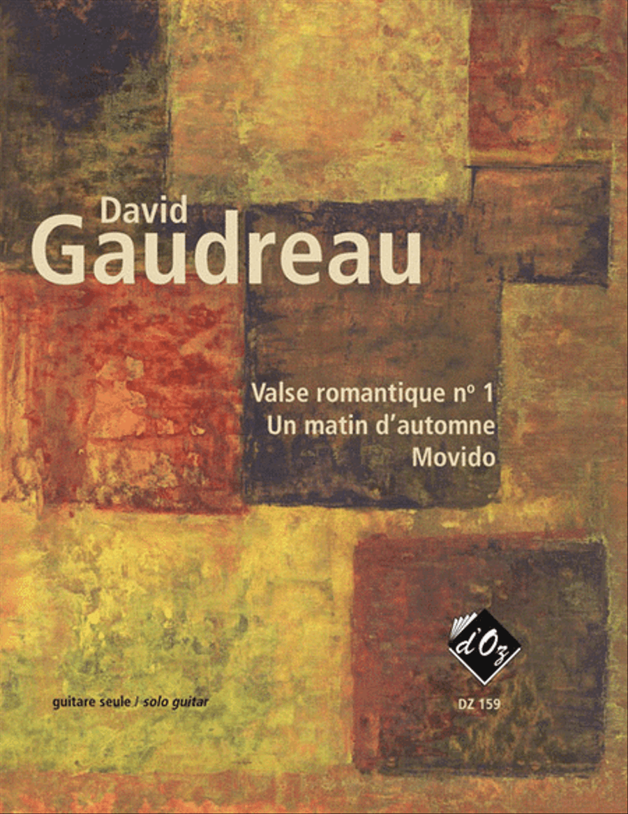 Valse rom. no 1, Un matin d'automne, Movido Classical Guitar scores gallery preview page 1