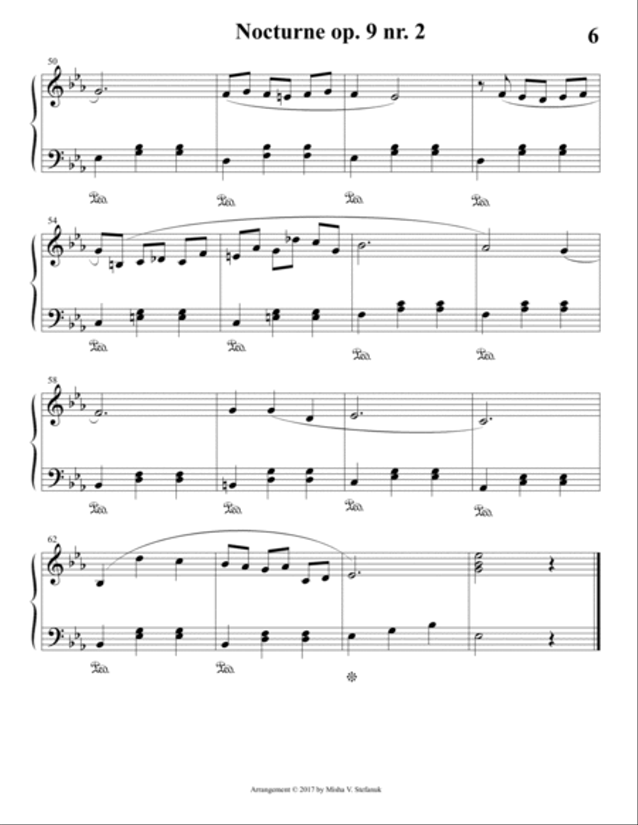 30 Chopin Easy Piano Classics Easy Piano scores gallery preview page 6