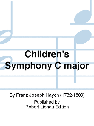Children's Symphony C major