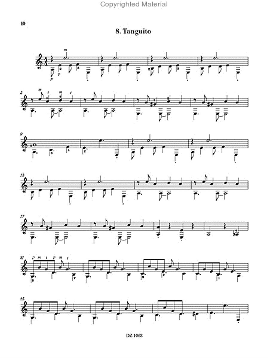 Histoires sans paroles (CD incl.) Classical Guitar scores gallery preview page 2