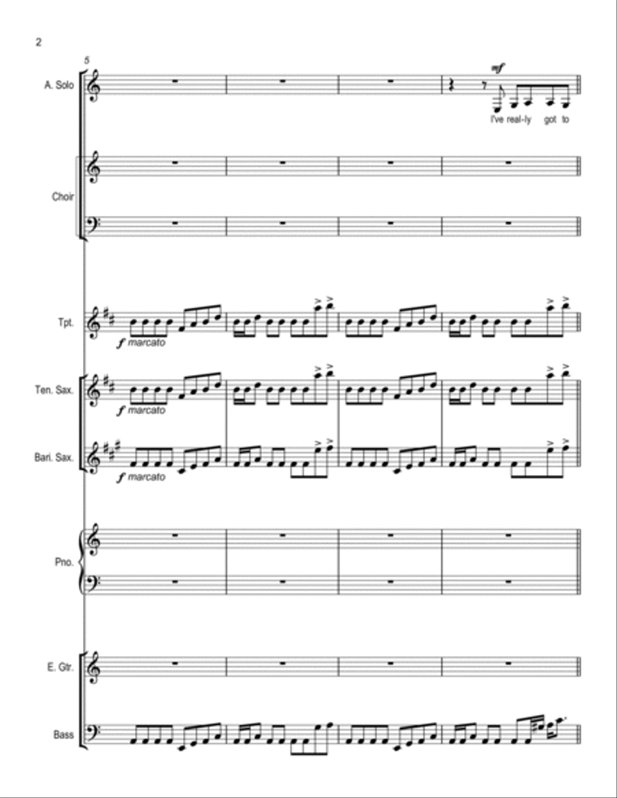 I've Got To Use My Imagination Concert Band scores gallery preview page 2