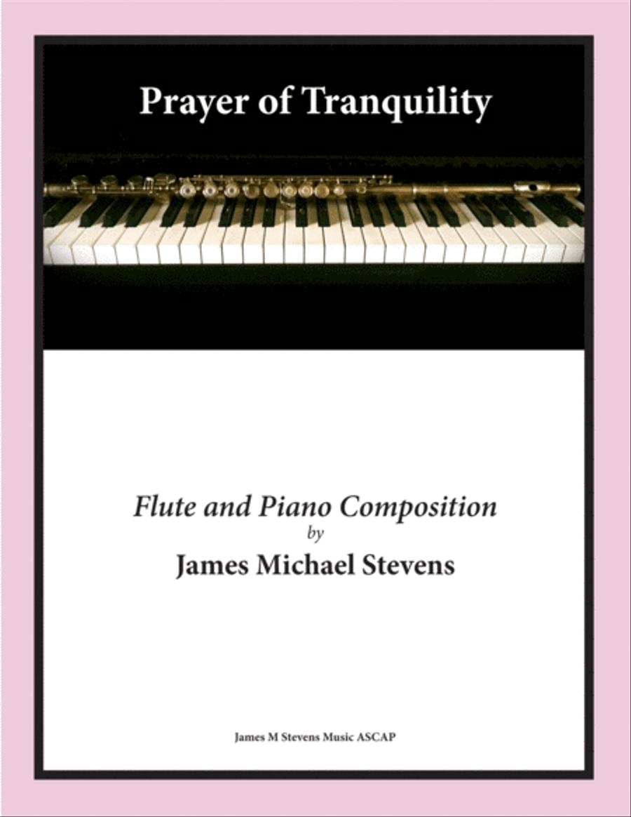Prayer of Tranquility - Flute & Piano Flute Solo scores gallery preview page 1