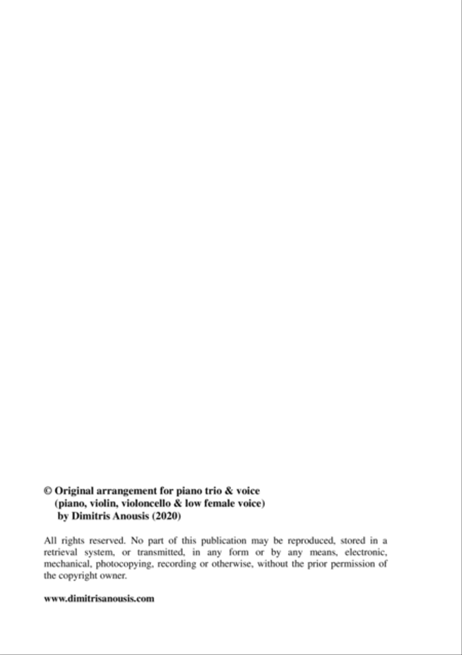 My Funny Valentine Piano Trio scores gallery preview page 2