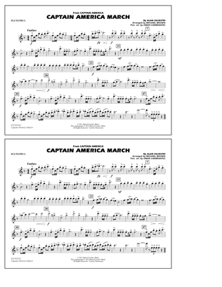 Captain America March - Flute/Piccolo