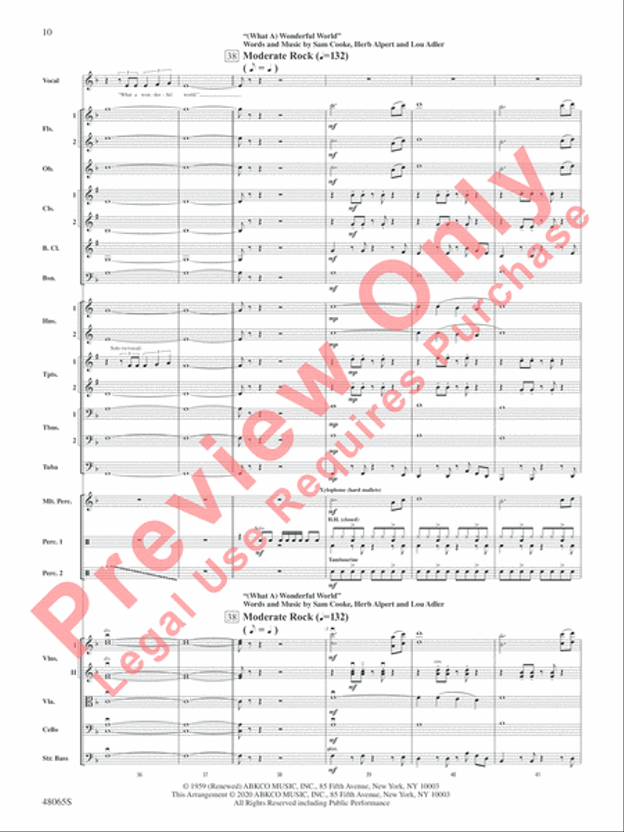 Wonderful Worlds Full Orchestra scores gallery preview page 11