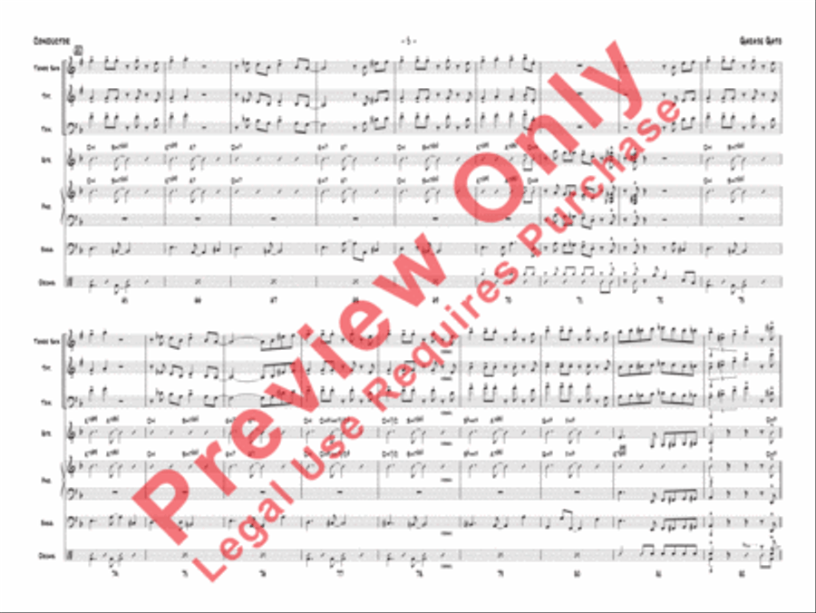 Garaje Gato Garaje Gato Jazz Ensemble scores gallery preview page 6