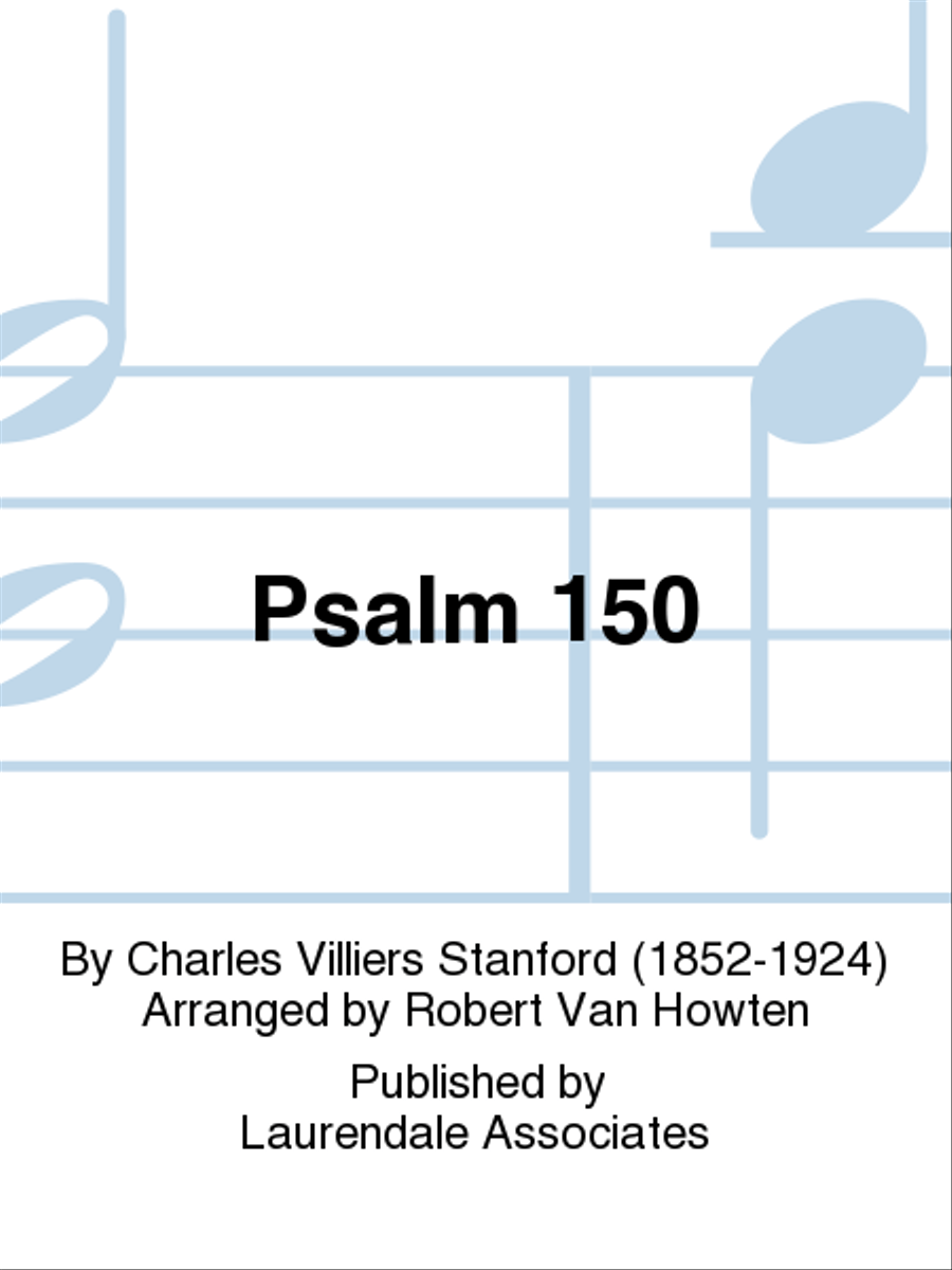 Psalm 150 Unison Choir scores gallery preview page 1