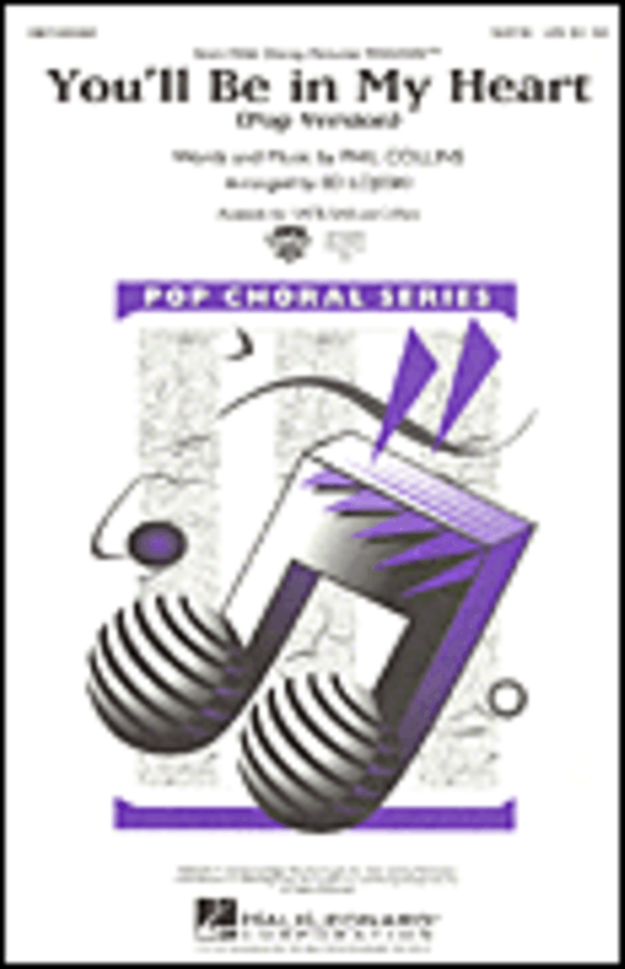 You'll Be in My Heart (Pop Version) Show Choir scores gallery preview page 1