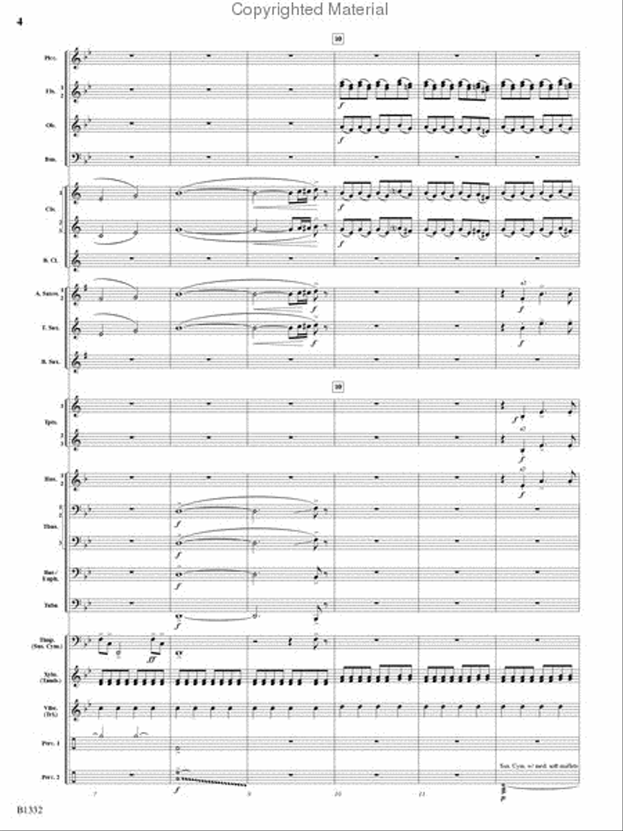 Thunderscape Concert Band scores gallery preview page 5