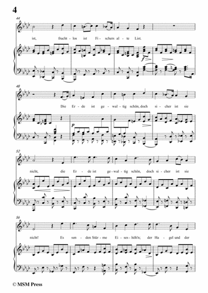 Schubert-Wie Ulfru fischt,in f minor,Op.21,No.3,for Voice and Piano image number null