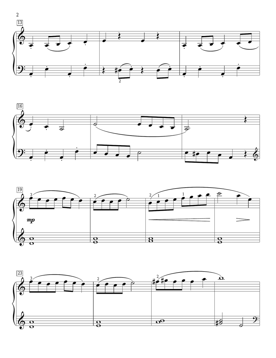 Parade Of The Pumpkins Piano Method scores gallery preview page 2