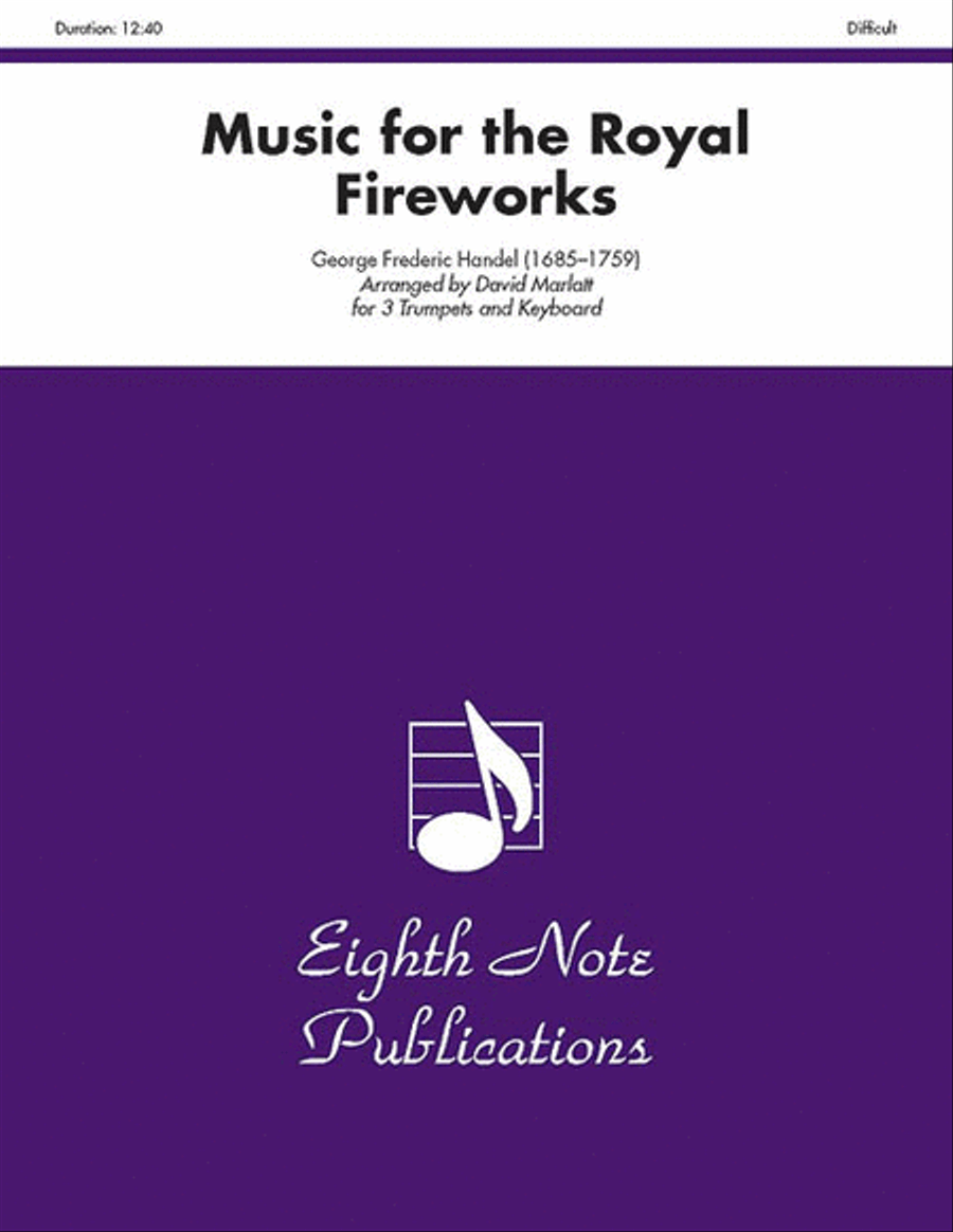 Music for the Royal Fireworks Trumpet Trio scores gallery preview page 1