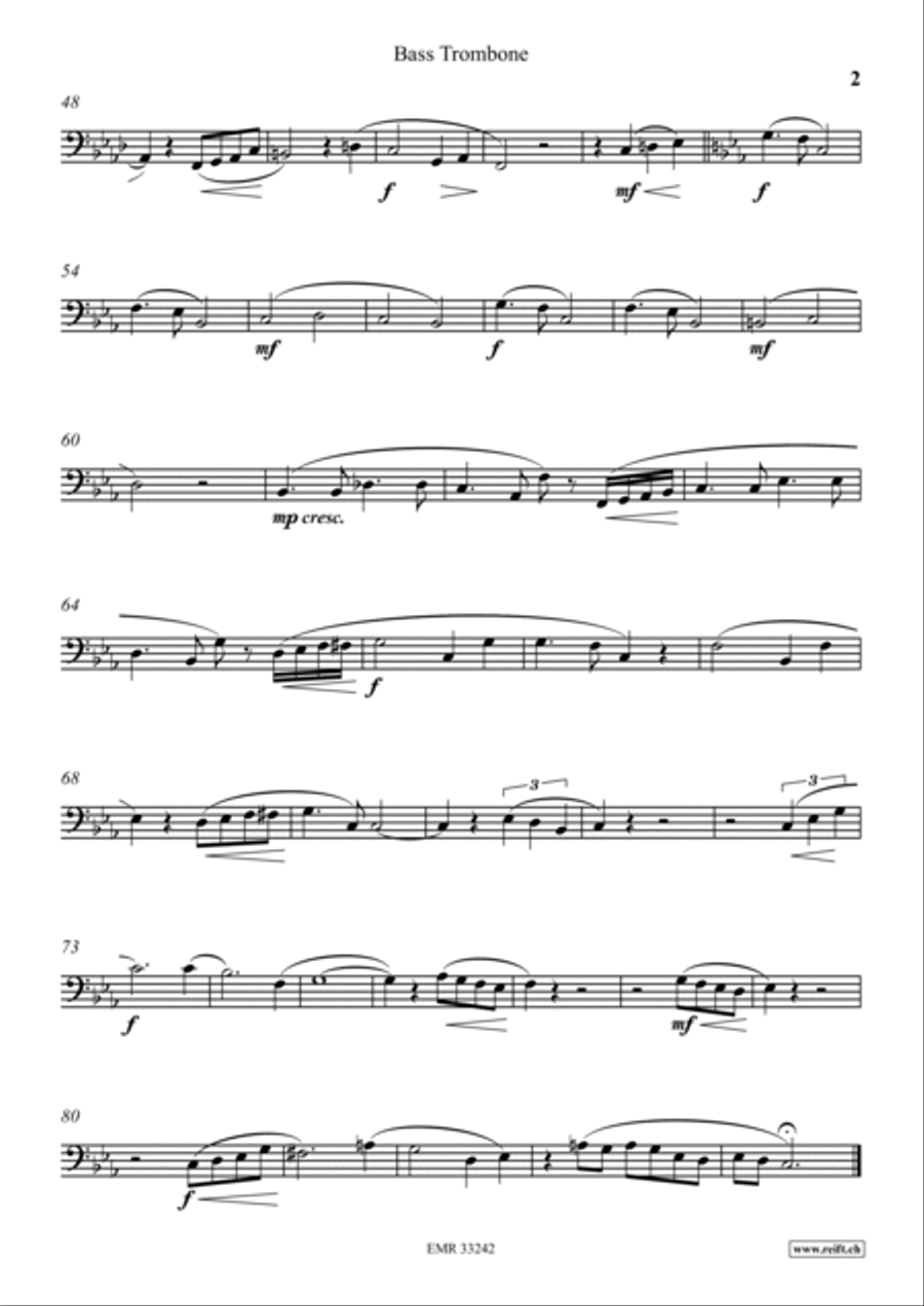 San Juan Del Sur Trombone scores gallery preview page 3