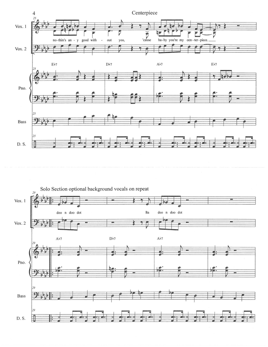 Centerpiece 3-Part scores gallery preview page 4