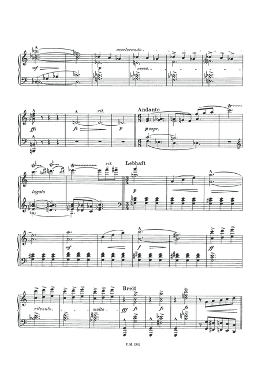 Wir sind heute so vergnugt Piano, Vocal scores gallery preview page 3