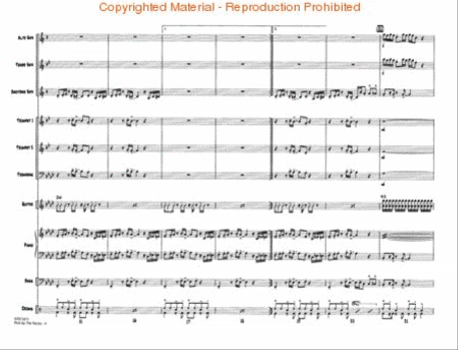 Pick up the Pieces Pick up the Pieces Big Band scores gallery preview page 2