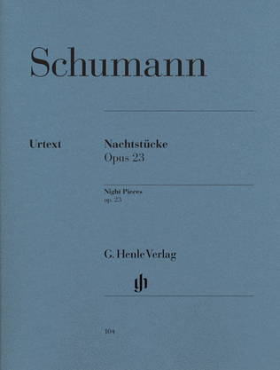 Book cover for Nachtstücke, Op. 23 (Night Pieces)