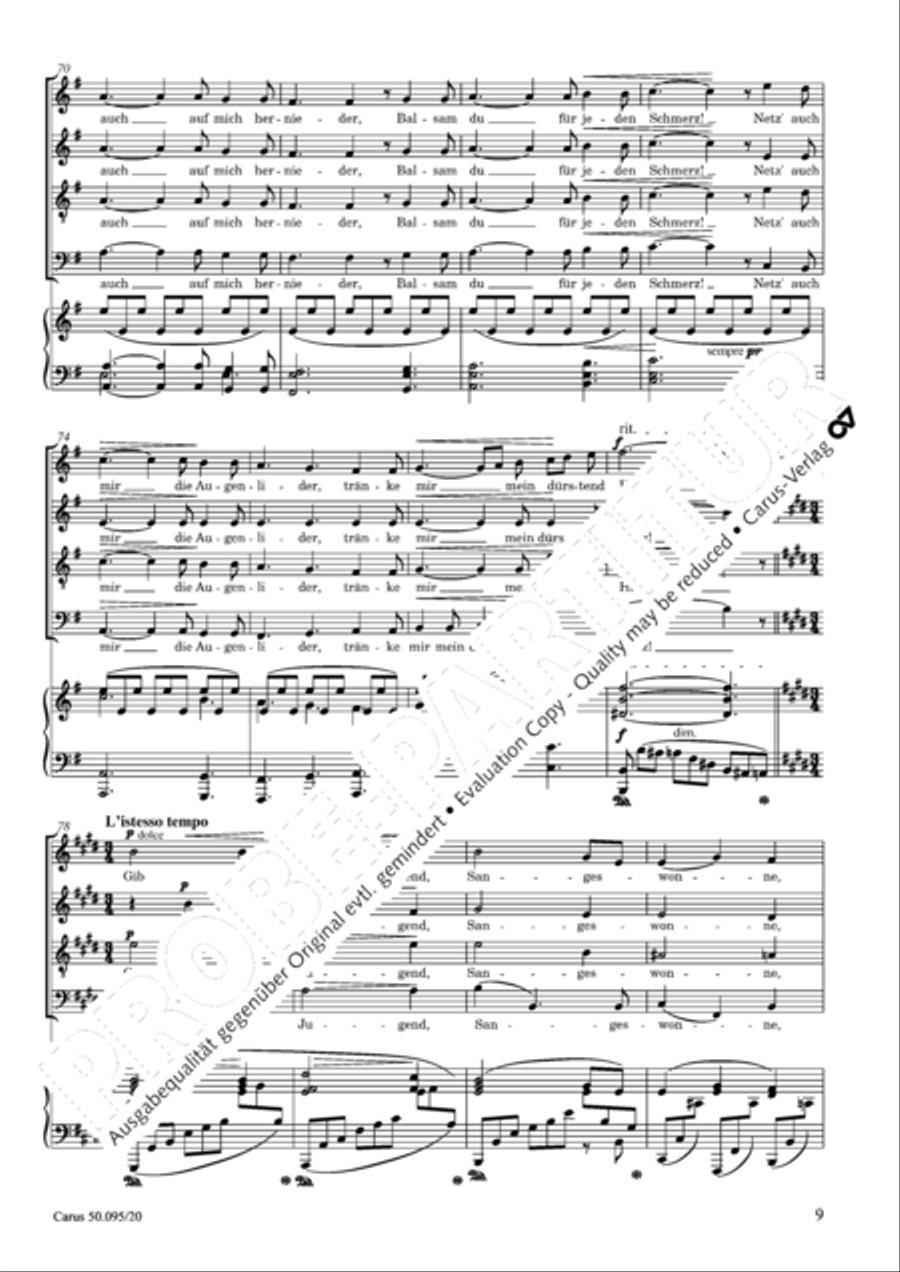 Maientau 4-Part scores gallery preview page 10