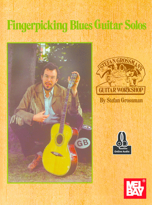 Book cover for Fingerpicking Blues Guitar Solos