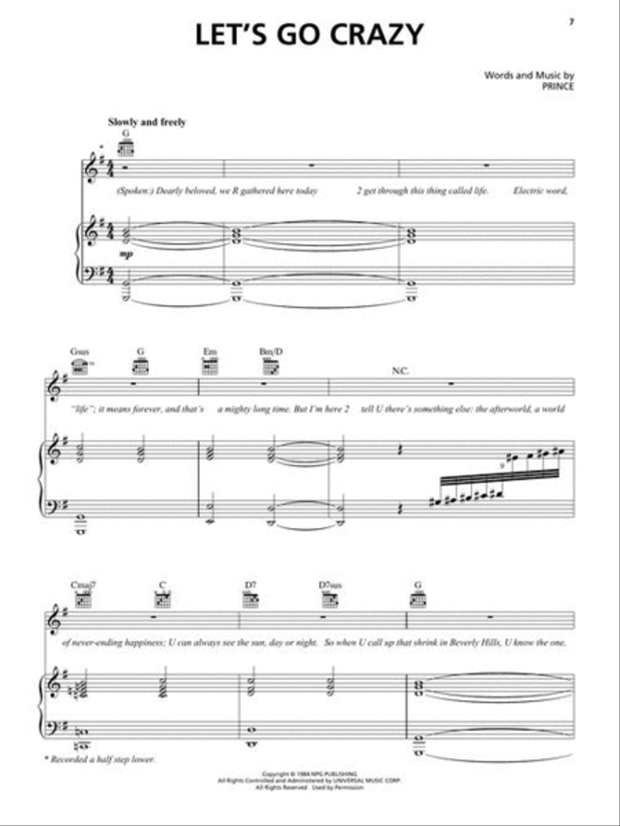 Sing 2 Piano, Vocal, Guitar scores gallery preview page 5